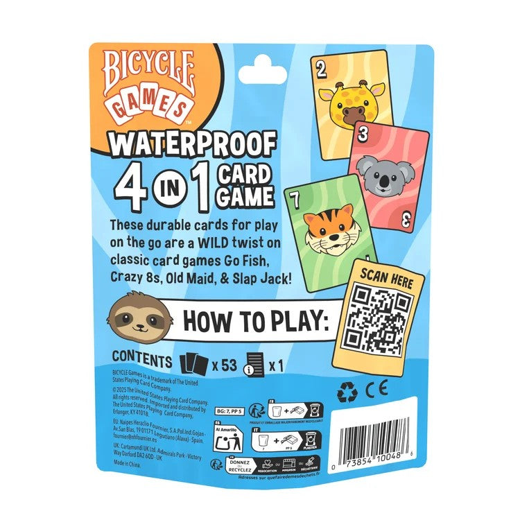 Bicycle Waterproof 4 in 1 Card Games by Bicycle Games