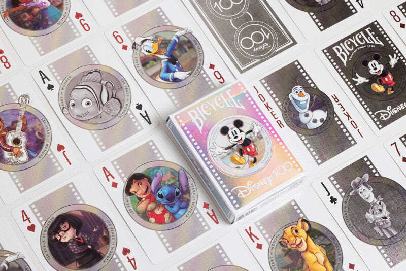PlayingCardDecks.com-Bicycle Disney Limited Edition 100 Year Anniversary Playing Cards