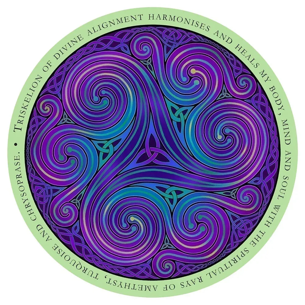 Circles of Healing Cards Blue Angel