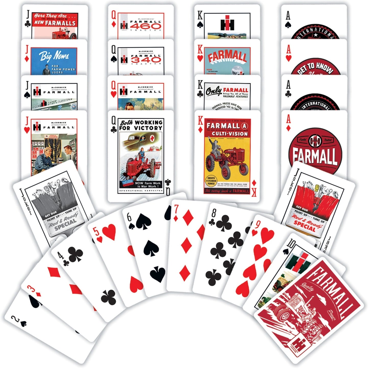 Case IH Farmall Playing Cards - Officially Licensed Collectible