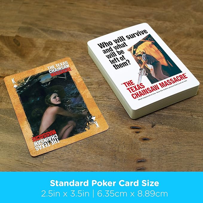 Texas Chainsaw Massacre Playing Cards Aquarius