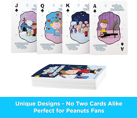 Charlie Brown Christmas Playing Cards by Aquarius