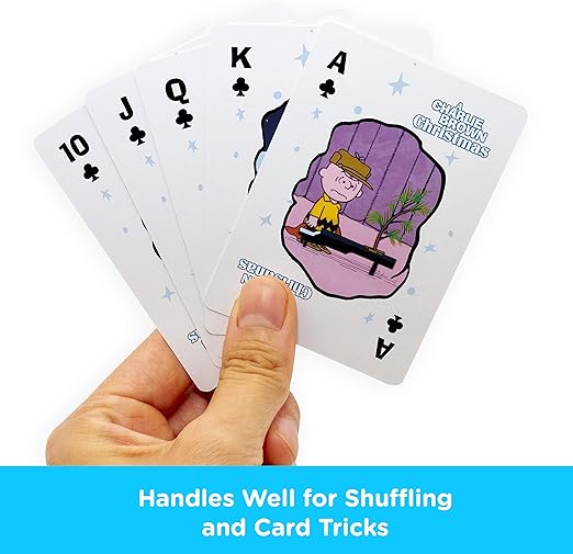 Charlie Brown Christmas Playing Cards by Aquarius