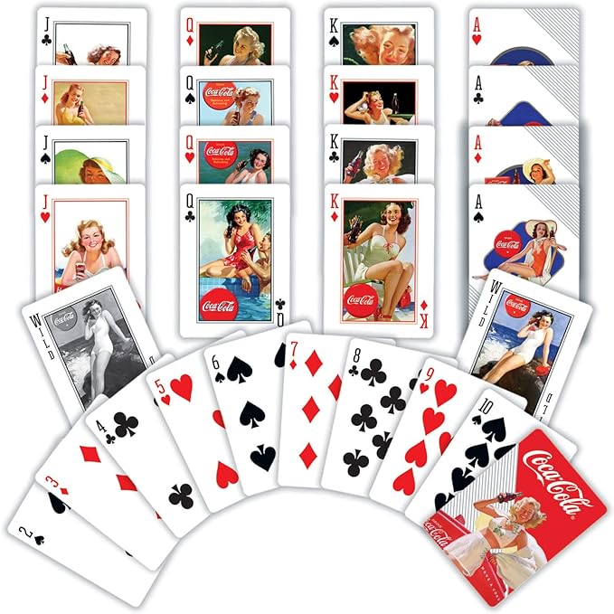 Coca-Cola Vintage Pin-Ups Playing Cards