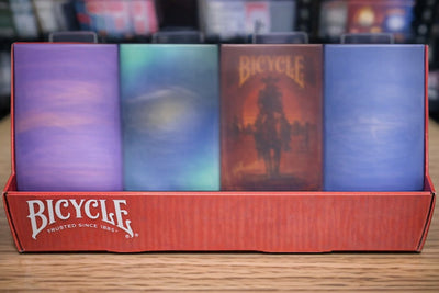 24‑Deck Mystery Bicycle Bundle + Display