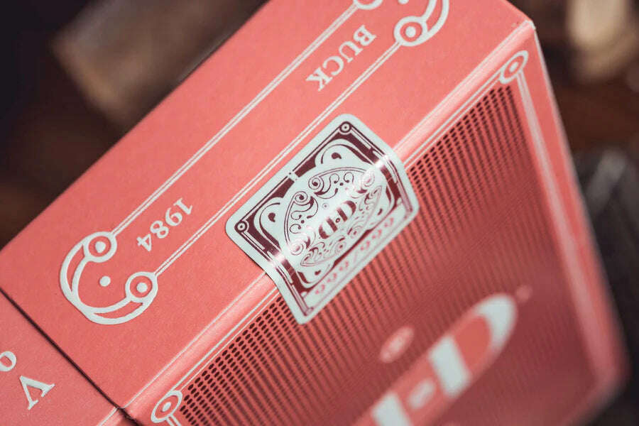 PlayingCardDecks.com-Smoke & Mirrors v9 Pink Deluxe Playing Cards USPCC