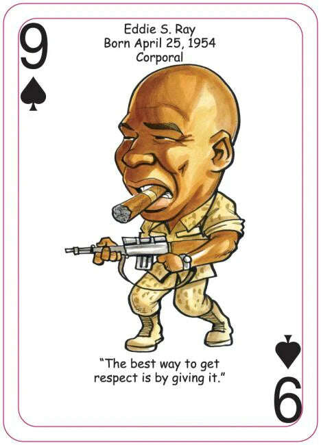 PlayingCardDecks.com-U. S. Marines Battle Heroes Playing Cards