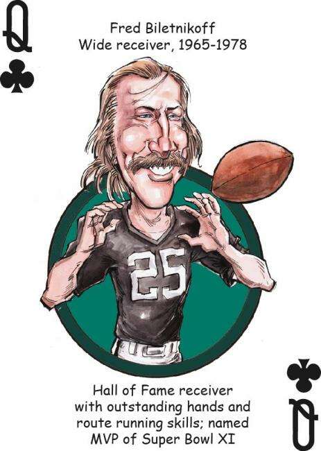 PlayingCardDecks.com-Raider Football Heroes Playing Cards