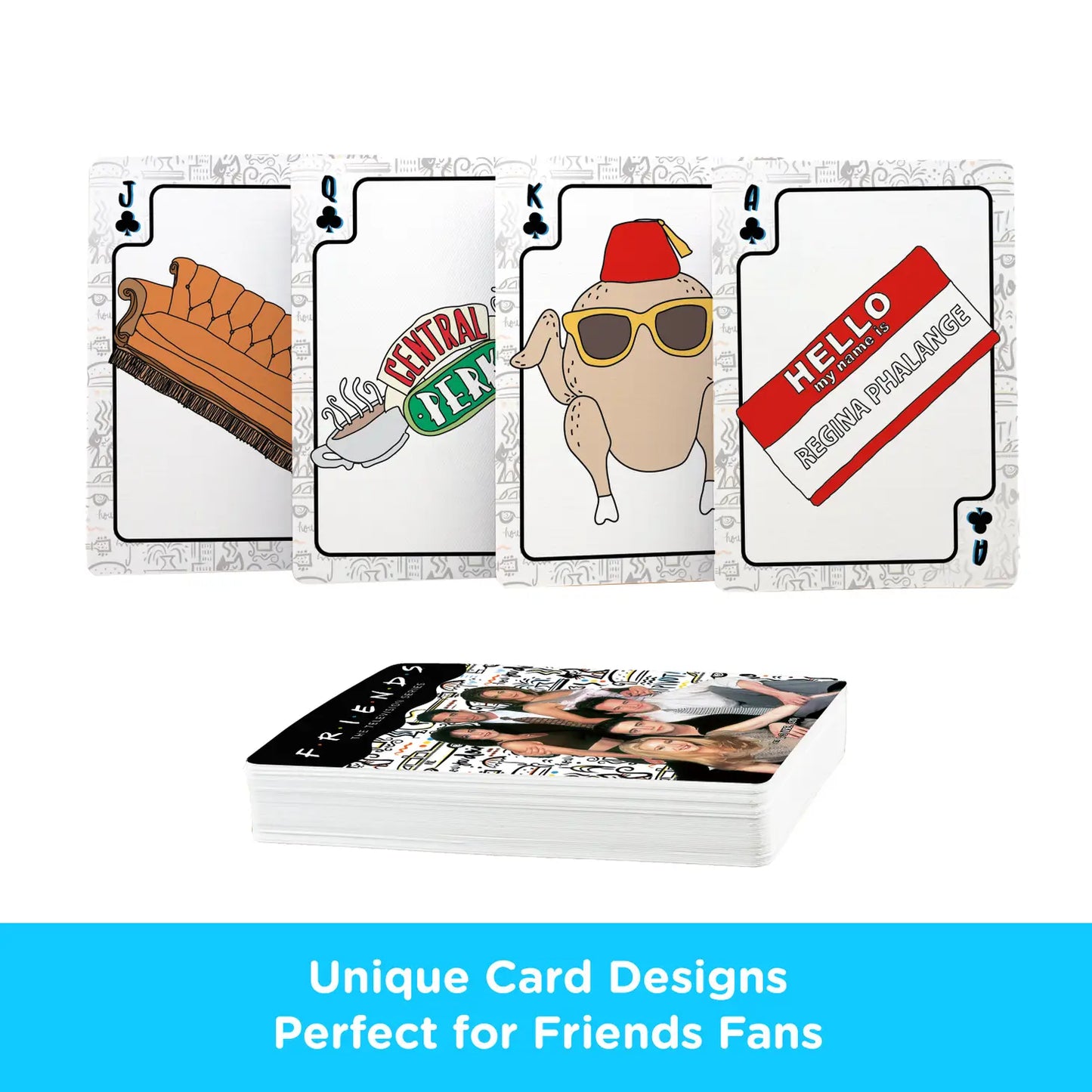 Friends Playing Cards by Aquarius - Iconic TV Series Edition by Aquarius