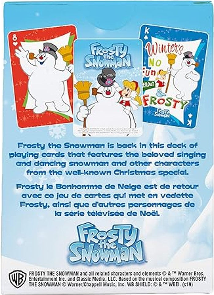 Frosty the Snowman Playing Cards by Aquarius