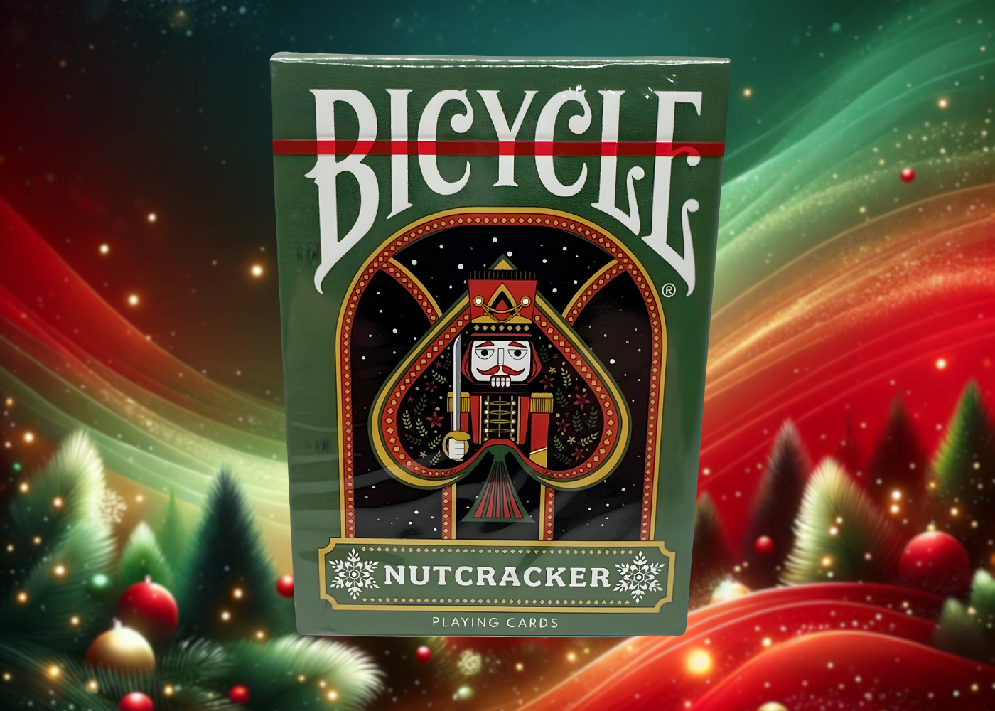 Nutcracker Bicycle Stripper Playing Cards