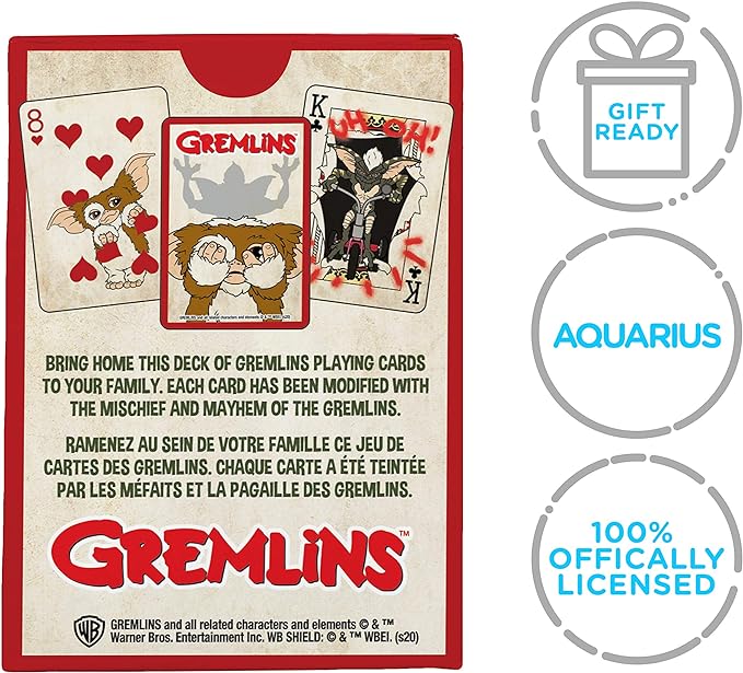 Gremlins Playing Cards Aquarius