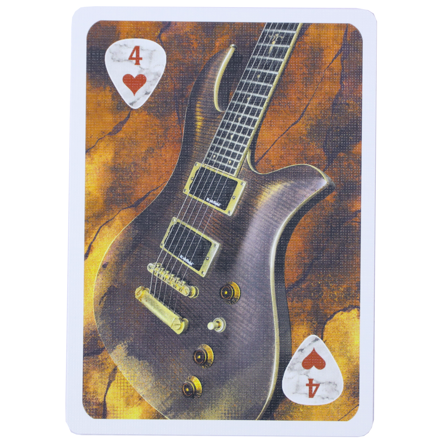 Guitar Odyssey Playing Cards by PCD - Experience the Artistry of Guitars