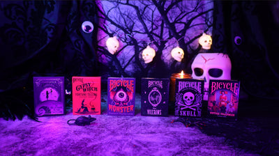 Spooktacular Halloween Bundle: 6 Enchanting Bicycle Playing Card Decks