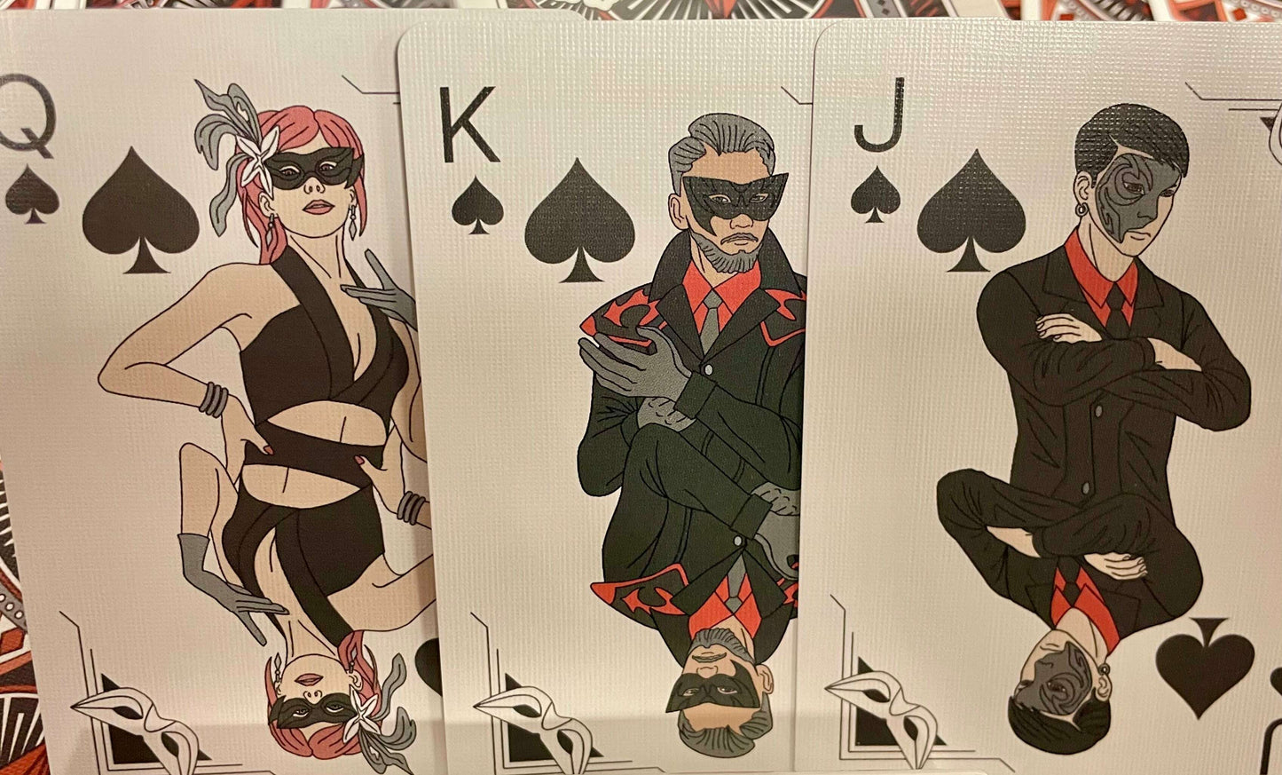 PlayingCardDecks.com-Gilded Masquerade Bicycle Playing Cards