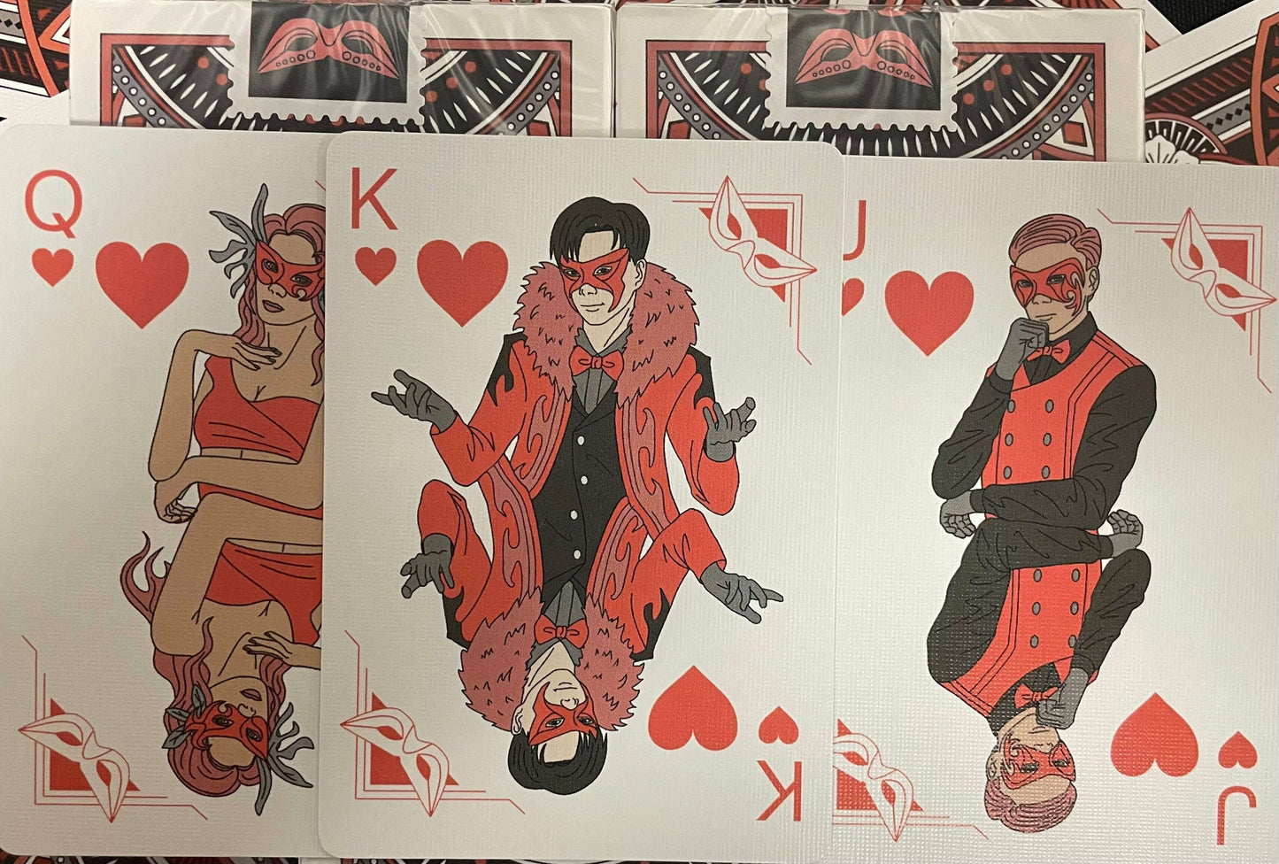 PlayingCardDecks.com-Gilded Masquerade Bicycle Playing Cards