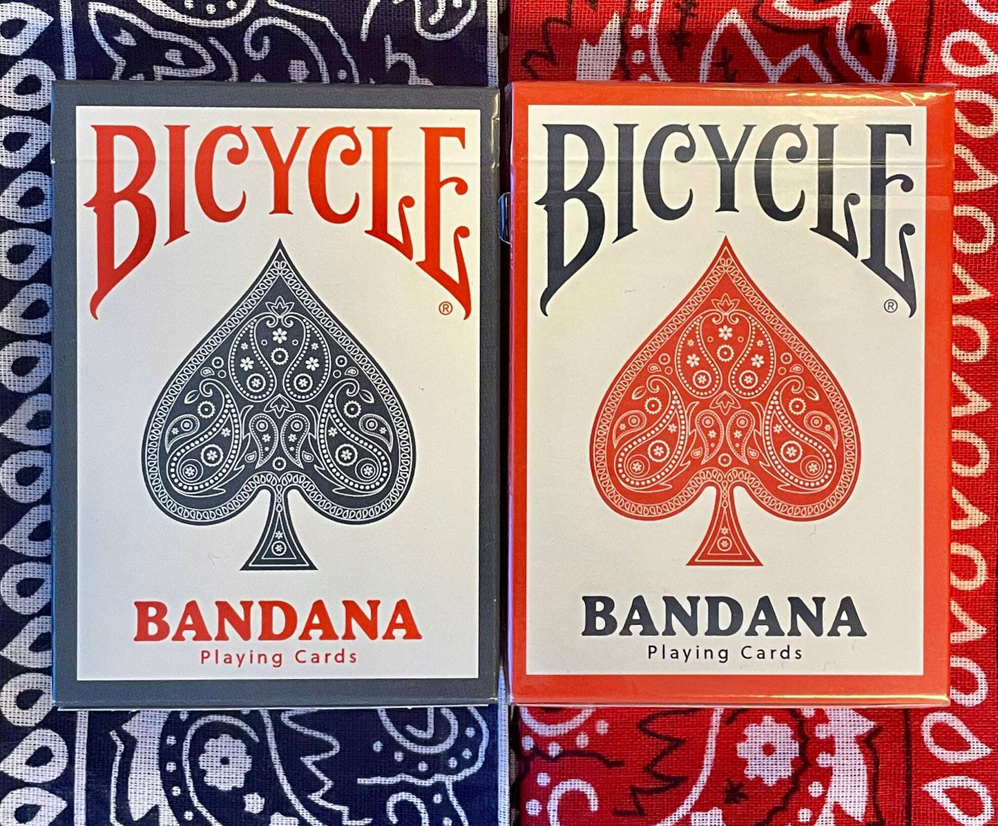 PlayingCardDecks.com-Bicycle Bandana Playing Cards 2-Deck Set