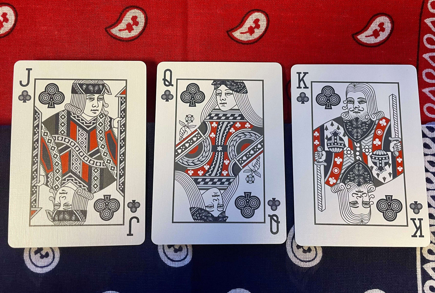 PlayingCardDecks.com-Bicycle Bandana Blue Playing Cards