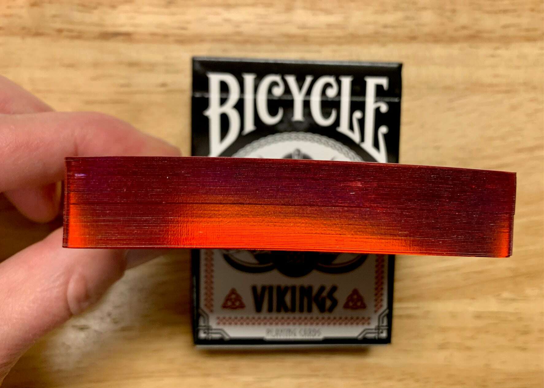 PlayingCardDecks.com-Vikings Gilded Bicycle Playing Cards