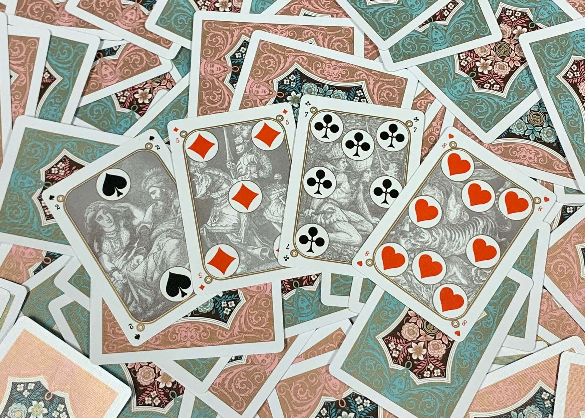 PlayingCardDecks.com-Four Continents Playing Cards USPCC