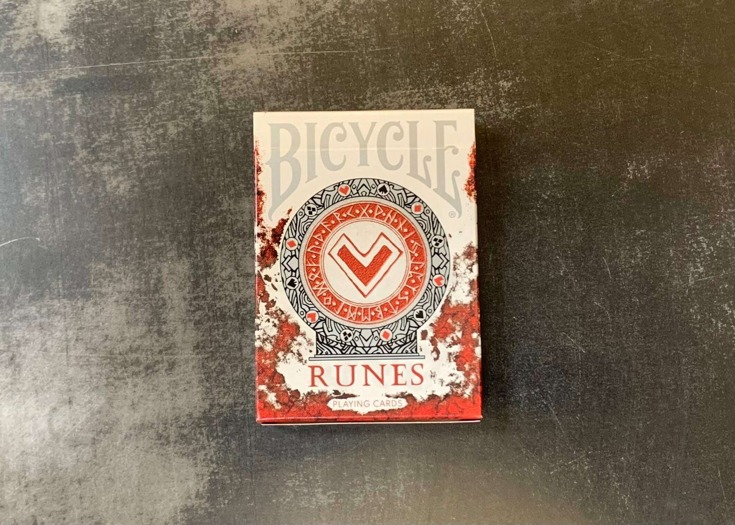 PlayingCardDecks.com-Runes v2 Gilded Bicycle Playing Cards