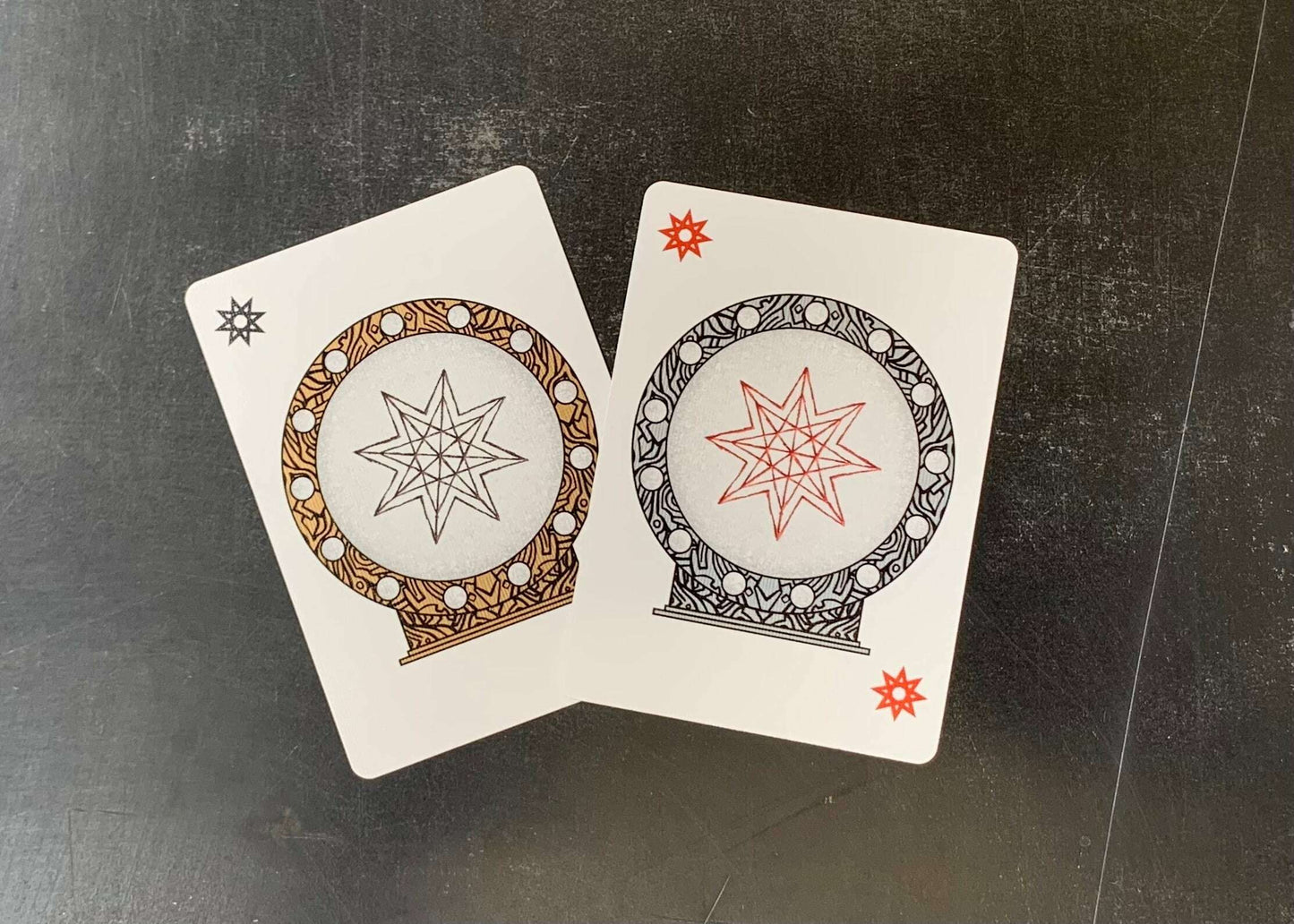 PlayingCardDecks.com-Runes v2 Bicycle Playing Cards