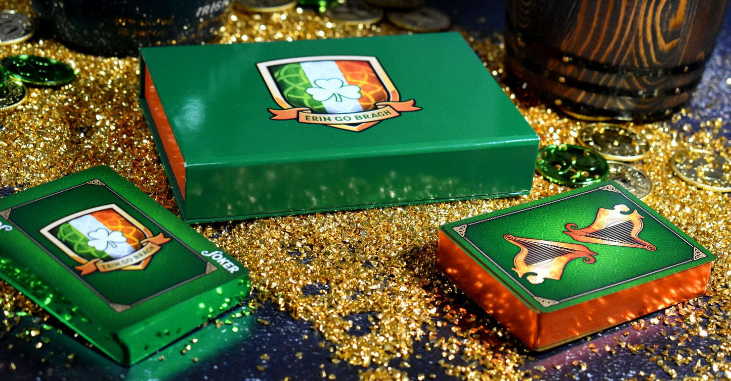 PlayingCardDecks.com-Ireland Gilded Set LPCC