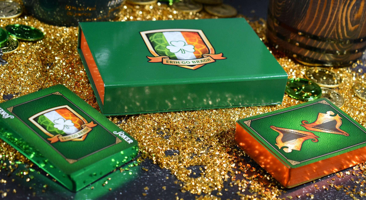 PlayingCardDecks.com-Ireland Gilded Set LPCC