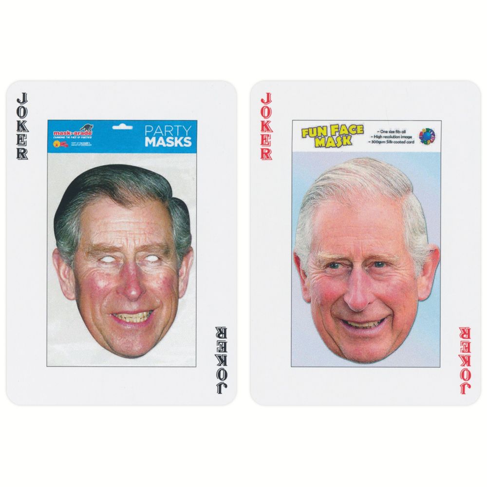 King Charles III Playing Cards by Piatnik