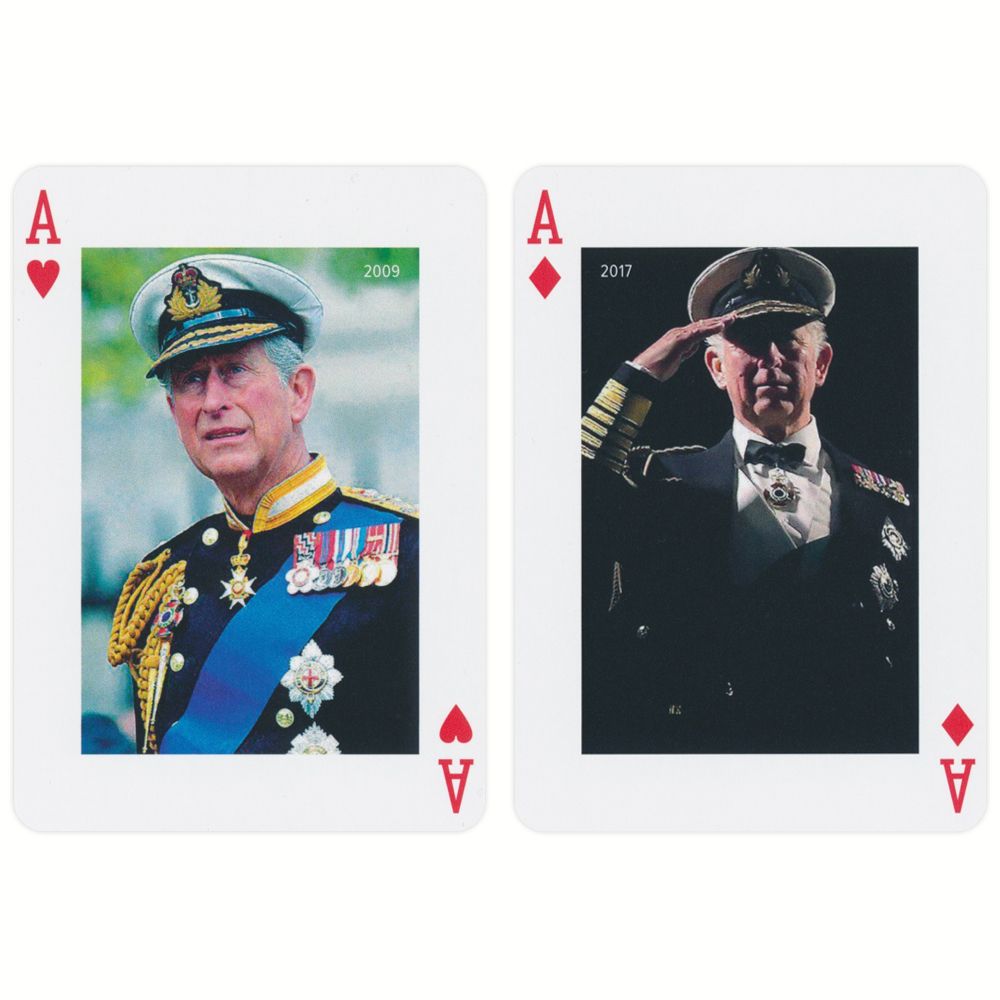 King Charles III Playing Cards by Piatnik