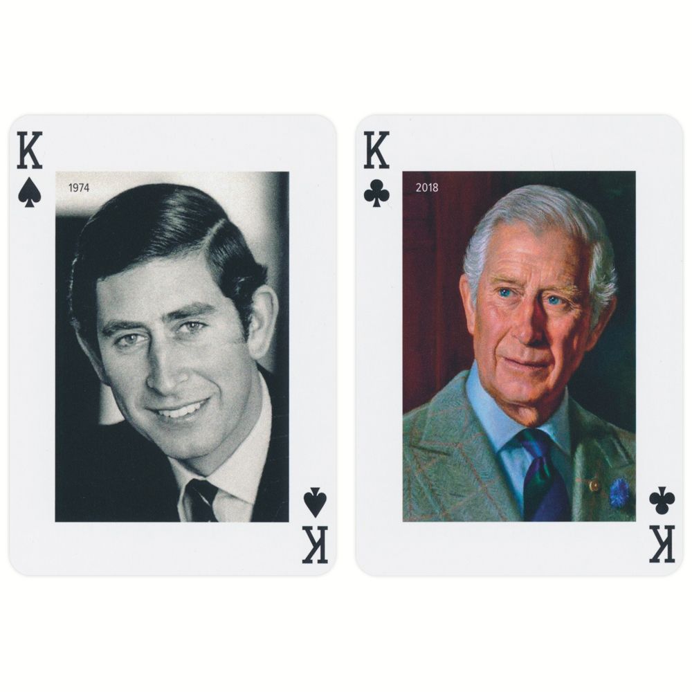 King Charles III Playing Cards by Piatnik