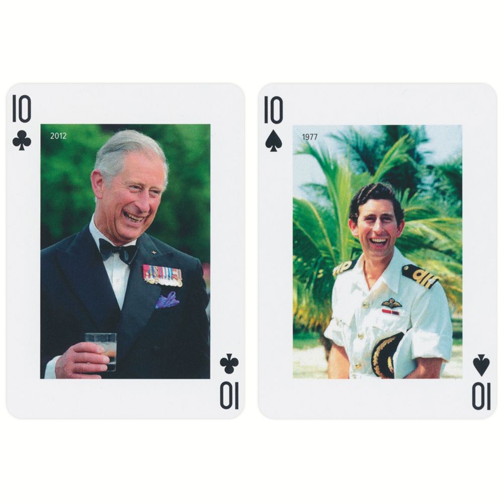 King Charles III Playing Cards by Piatnik