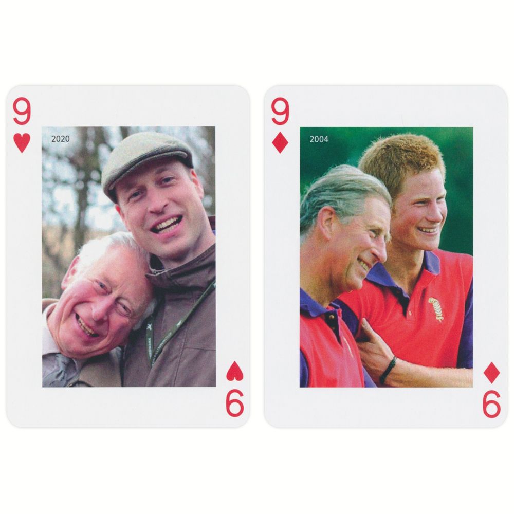 King Charles III Playing Cards by Piatnik