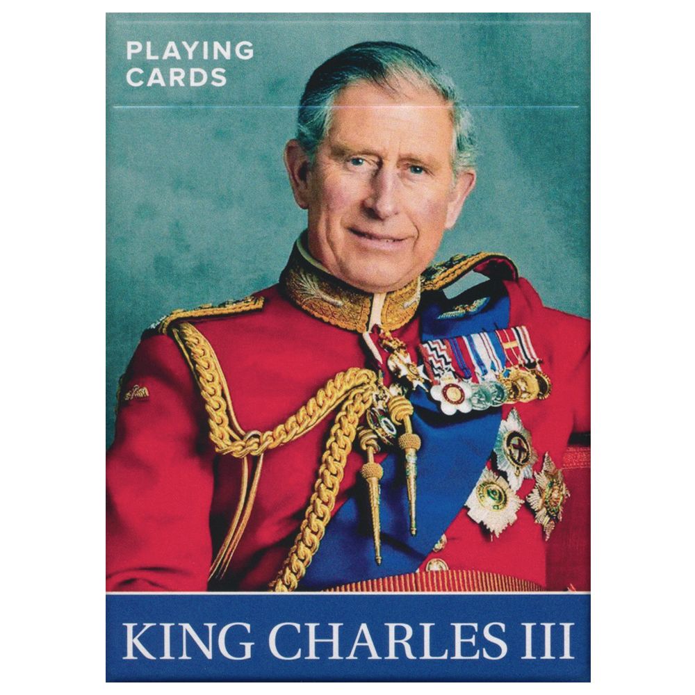 King Charles III Playing Cards by Piatnik