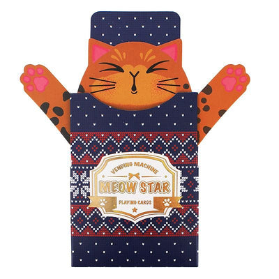 Meow Star Vending Machine Playing Cards USPCC