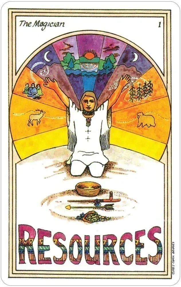Medicine Woman Tarot Deck by USGS