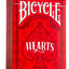 Hearts Bicycle Playing Cards - Twists and Turns Await!