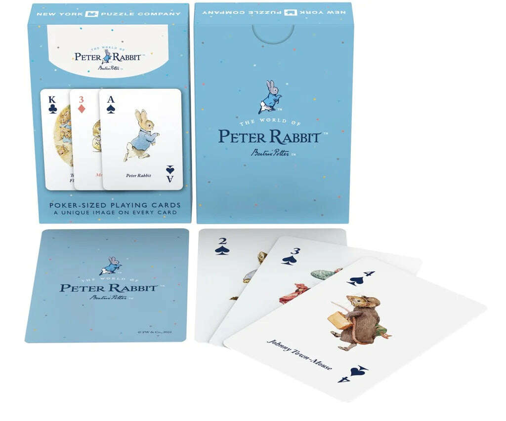 PlayingCardDecks.com-The World of Peter Rabbit Playing Cards NYPC