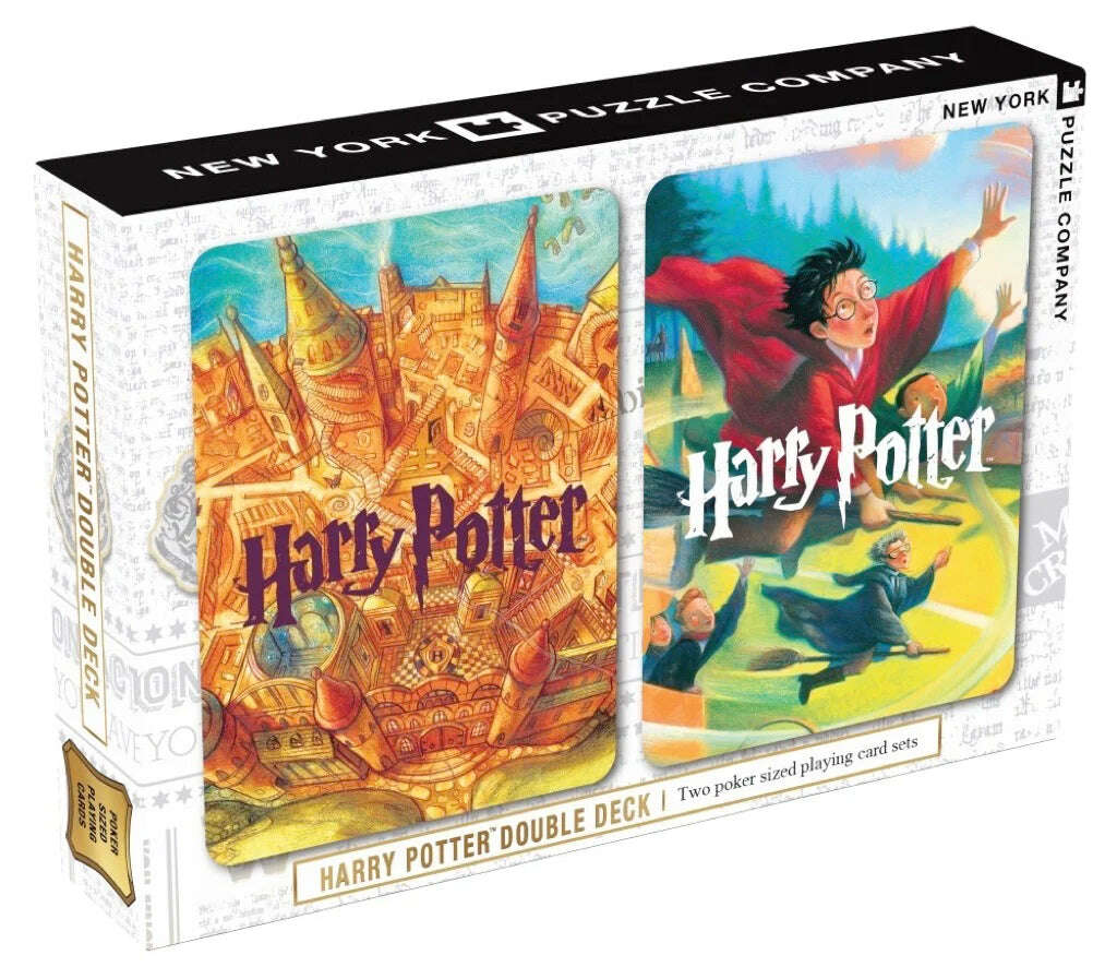 PlayingCardDecks.com-Harry Potter Playing Cards 2 Deck Set NYPC