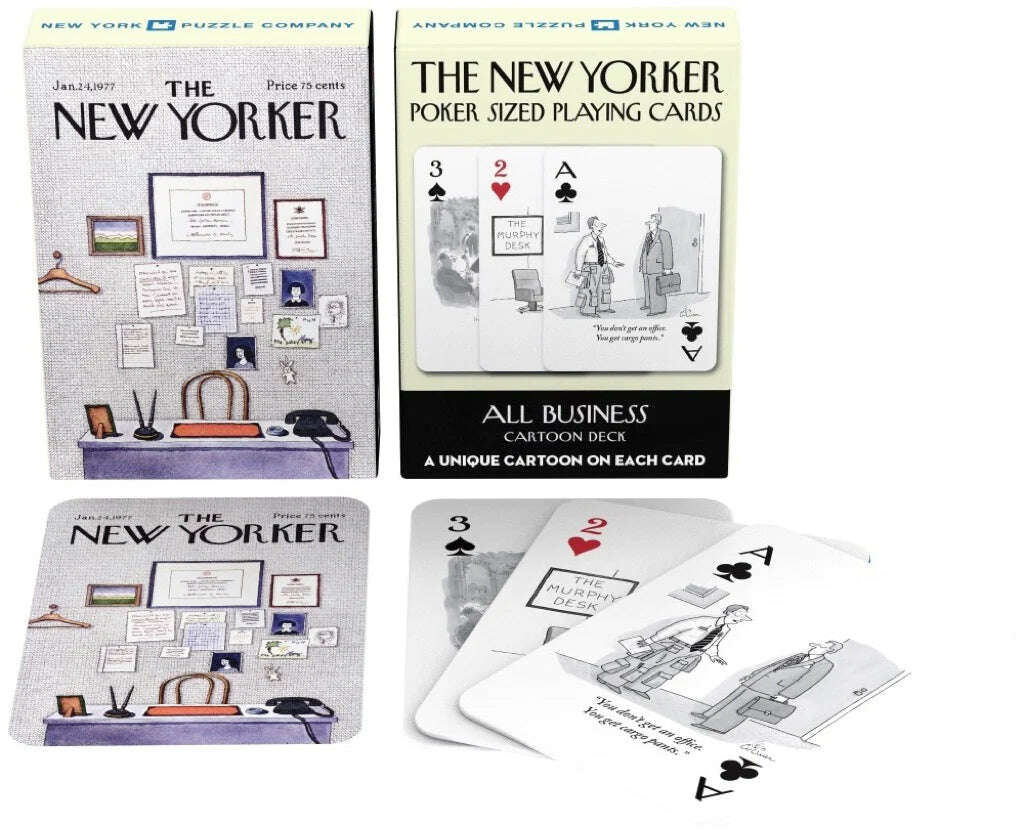 PlayingCardDecks.com-The New Yorker Business Cartoons Playing Cards NYPC