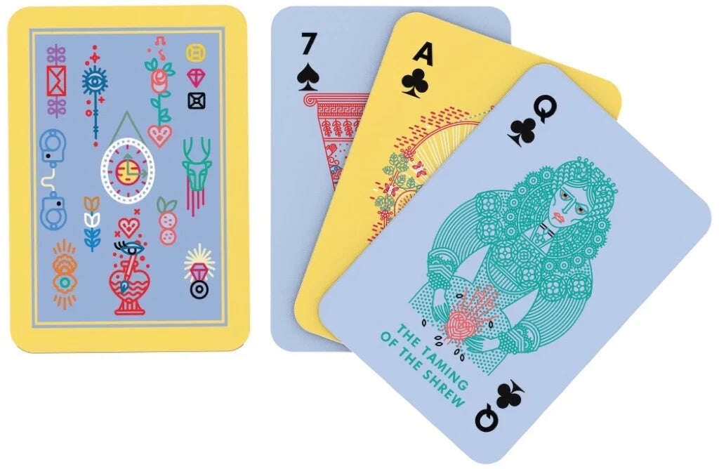 PlayingCardDecks.com-Shakespeare's Comedies & Sonnets Playing Cards NYPC