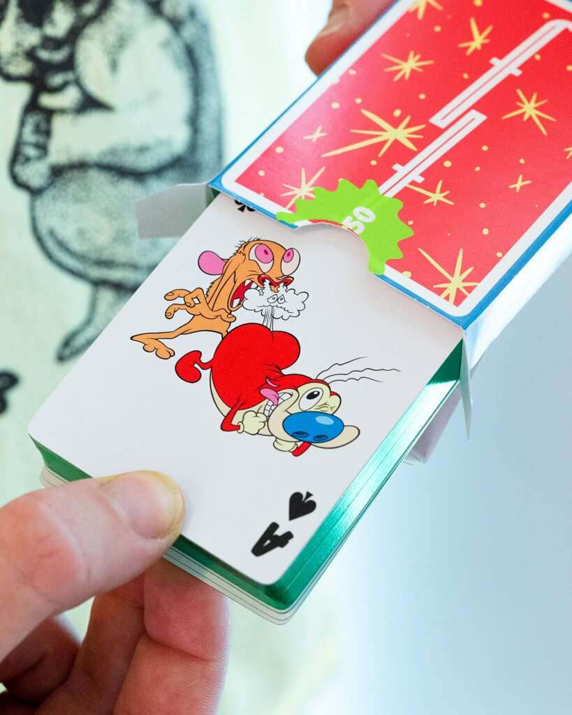 PlayingCardDecks.com-Fontaine Ren and Stimpy Playing Cards