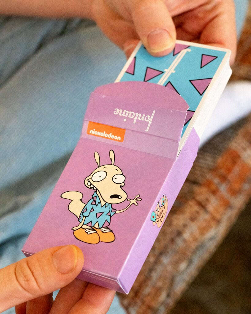 PlayingCardDecks.com-Fontaine ROCKO'S MODERN LIFE Playing Cards