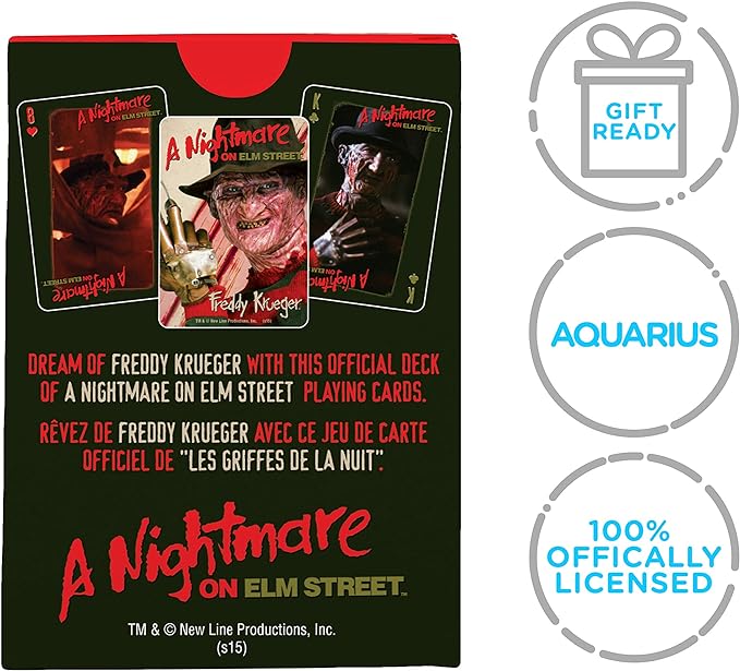 Nightmare on Elm Street Playing Cards Aquarius