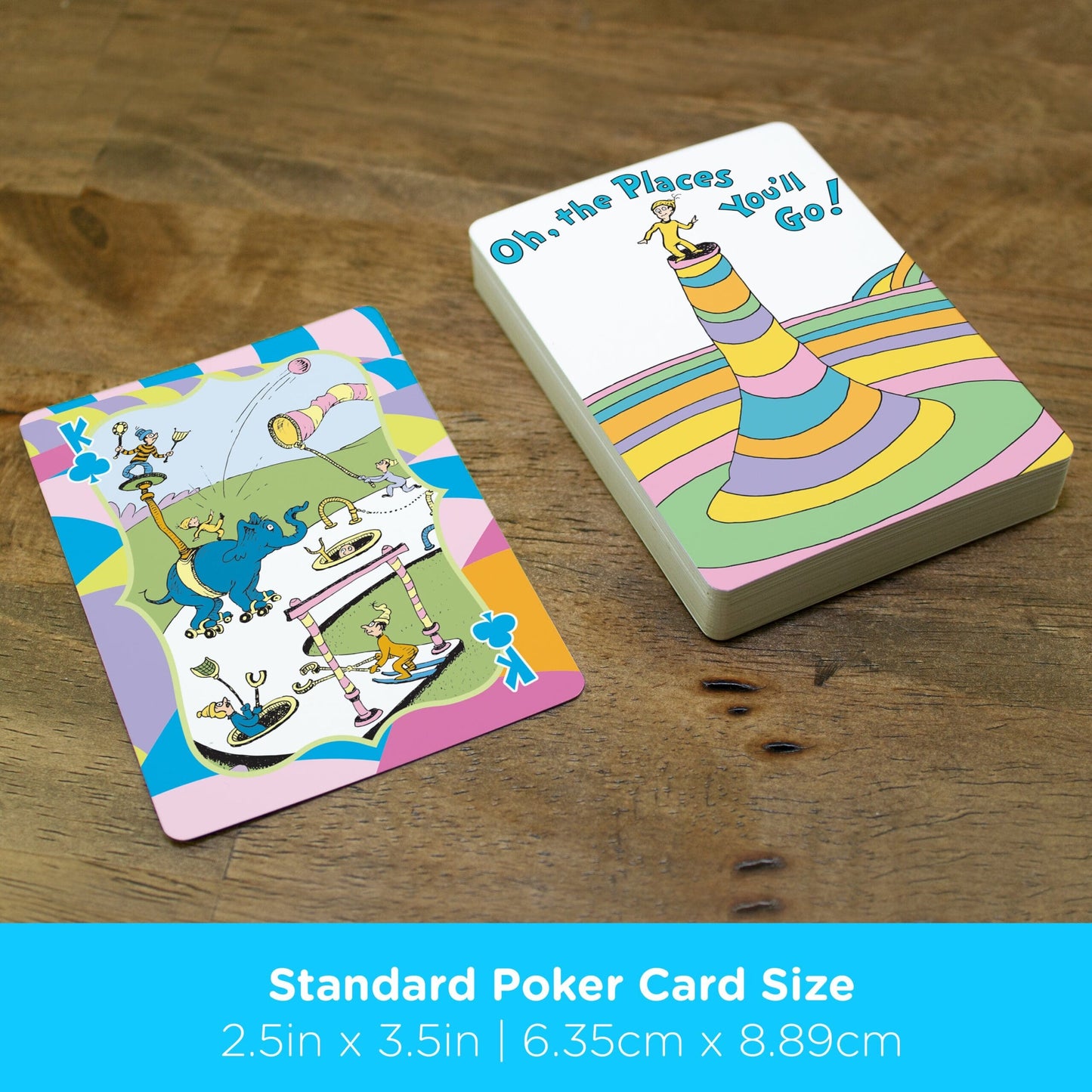 Oh, The Places You'll Go! Playing Cards by Aquarius