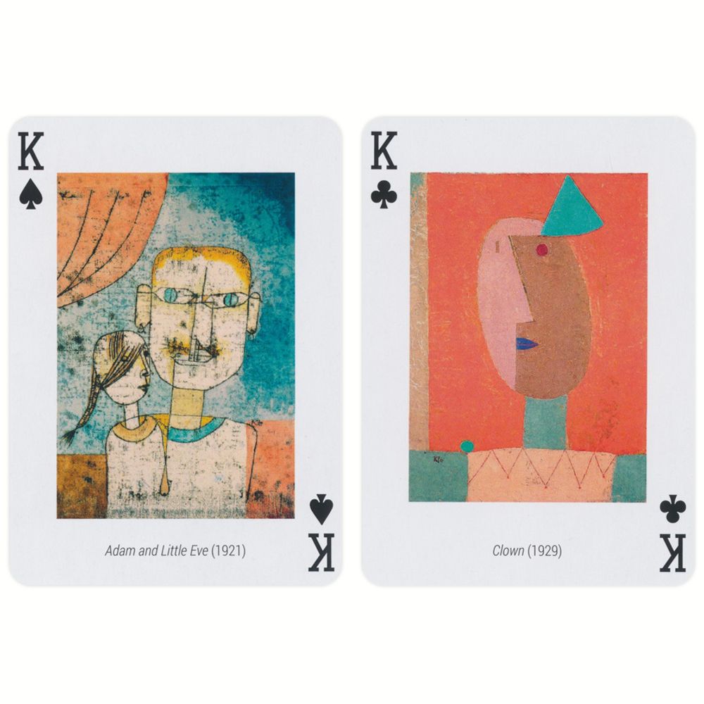 Paul Klee Playing Cards by Piatnik
