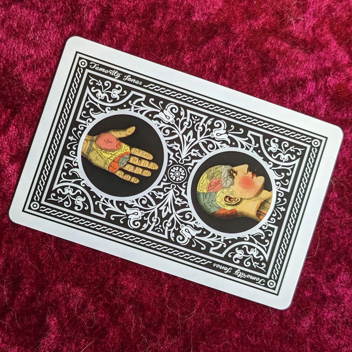 Palmistry & Phrenology Collectible Playing Cards by Temerity Jones of London