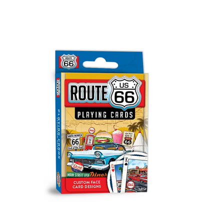 Route 66 Playing Cards - Journey Through America's Highway