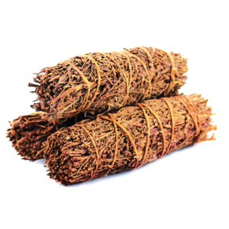 4" Sandalwood Scented Sage Smudge Stick