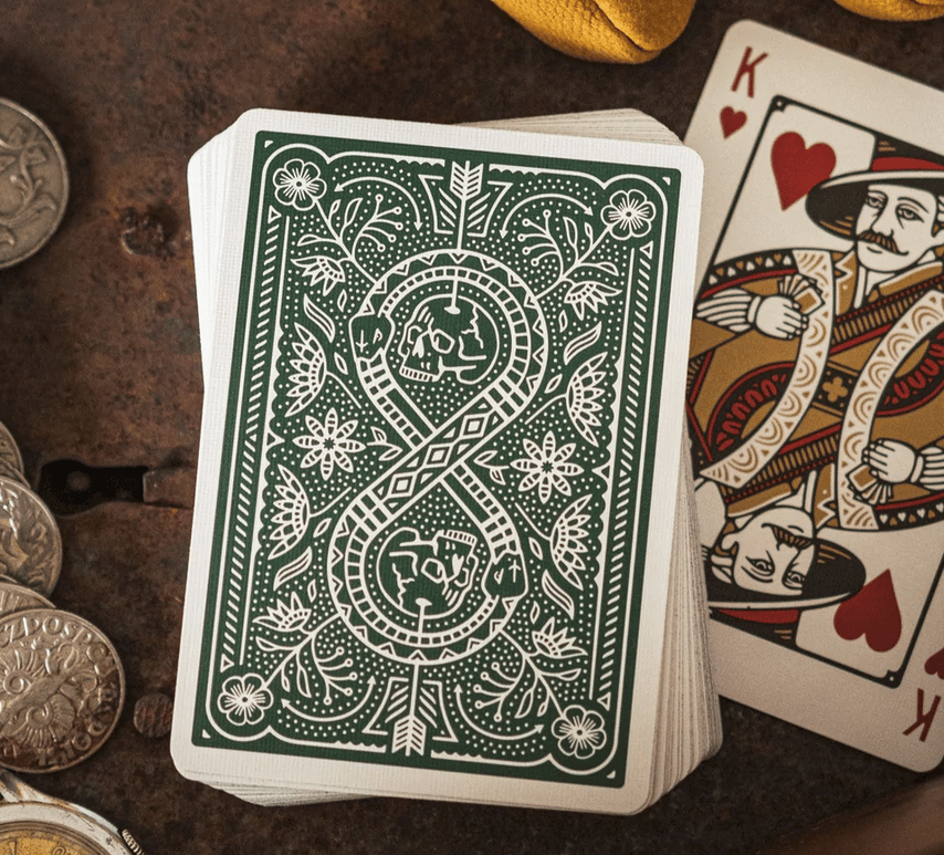 Drifter's Green Playing Cards USPCC